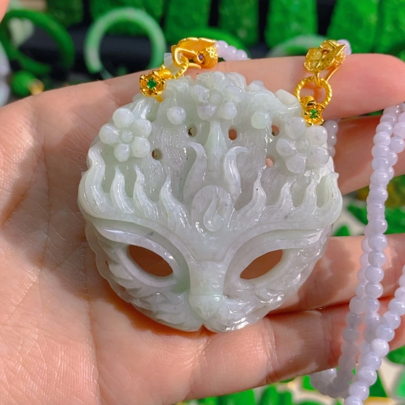 【闪购商品】翡翠未镶嵌颈饰吊坠