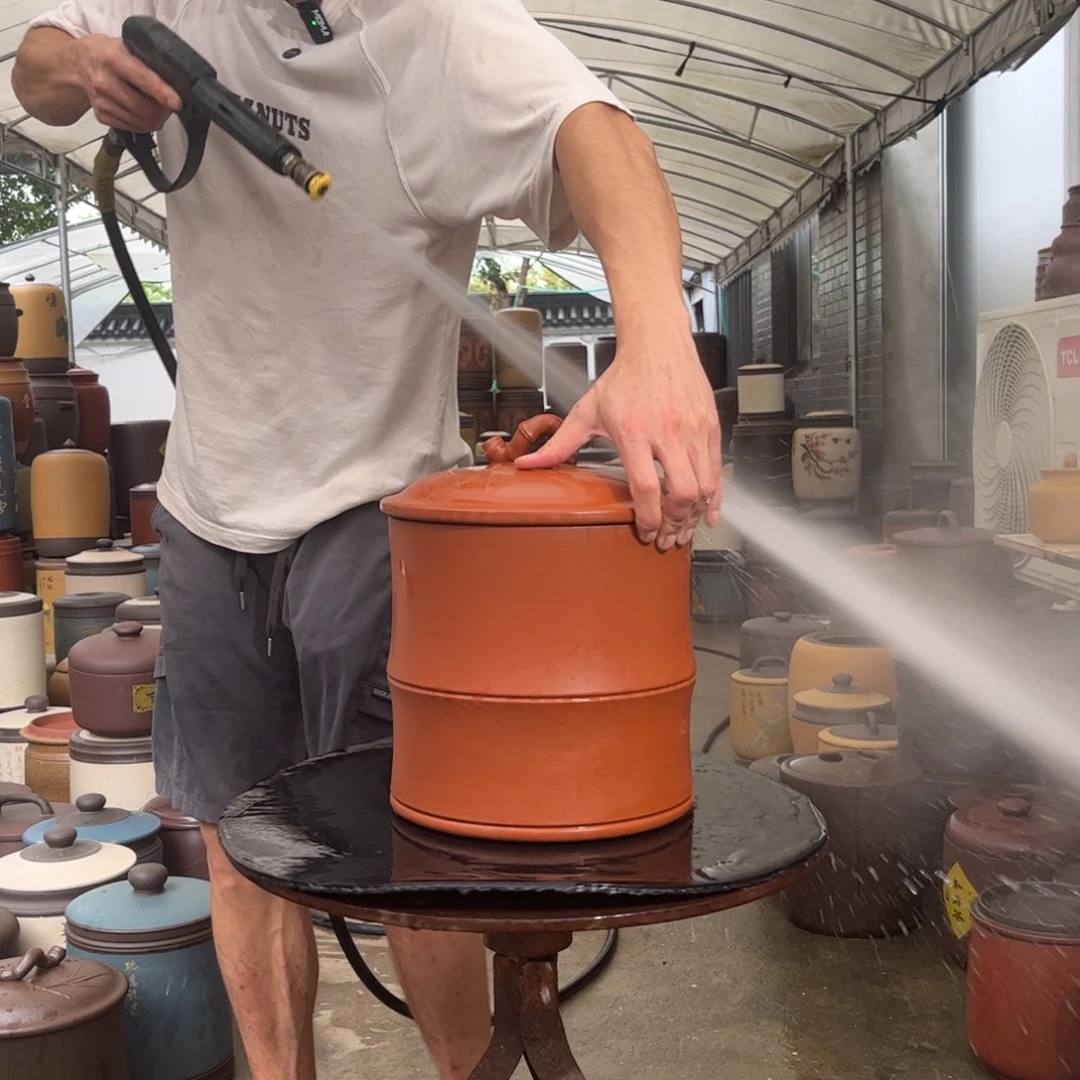 紫砂茶叶罐8 饼茶叶罐