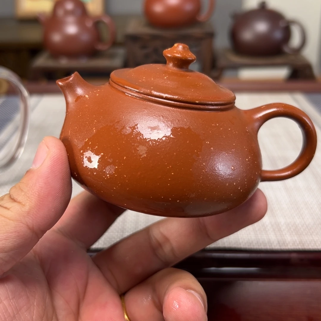 壶紫砂微瑕茶壶款