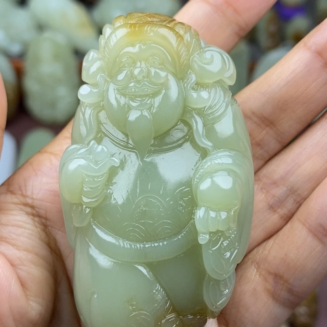 和田玉（糖玉）未镶嵌挂件惜*