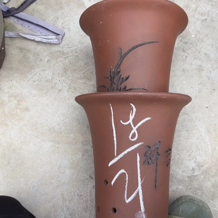 紫砂花盆紫砂的颜色