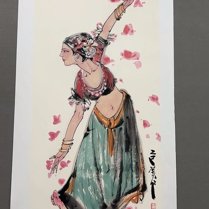国画老师作品国画作品