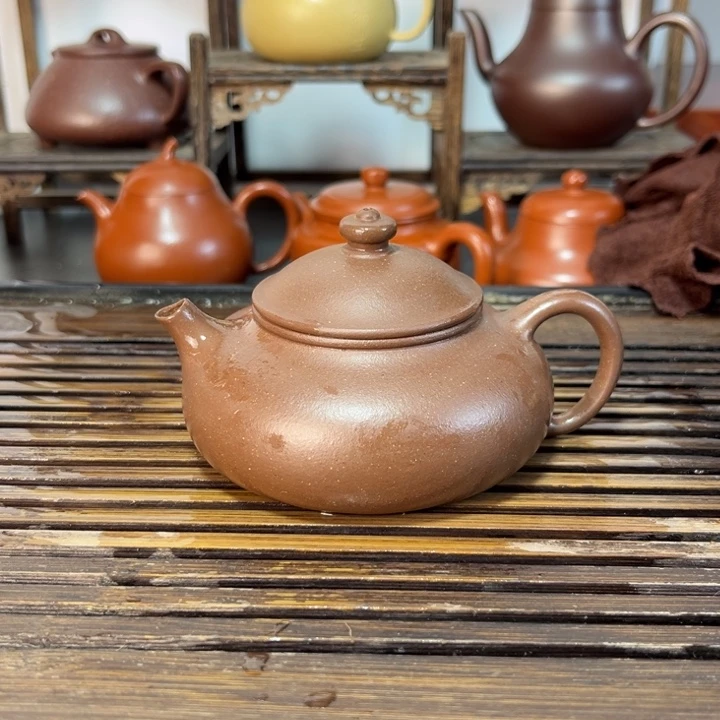紫砂茶壶原矿紫砂手工制作