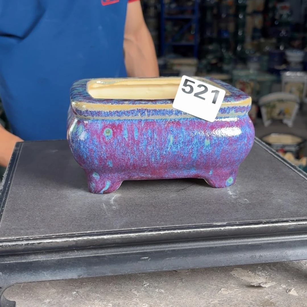 一风堂石湾花盆 内12*6微瑕521