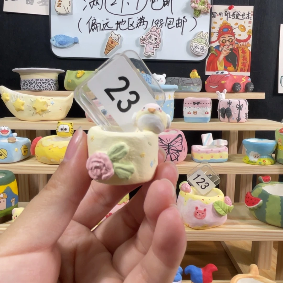 女****23小鹦鹉拇指盆成品