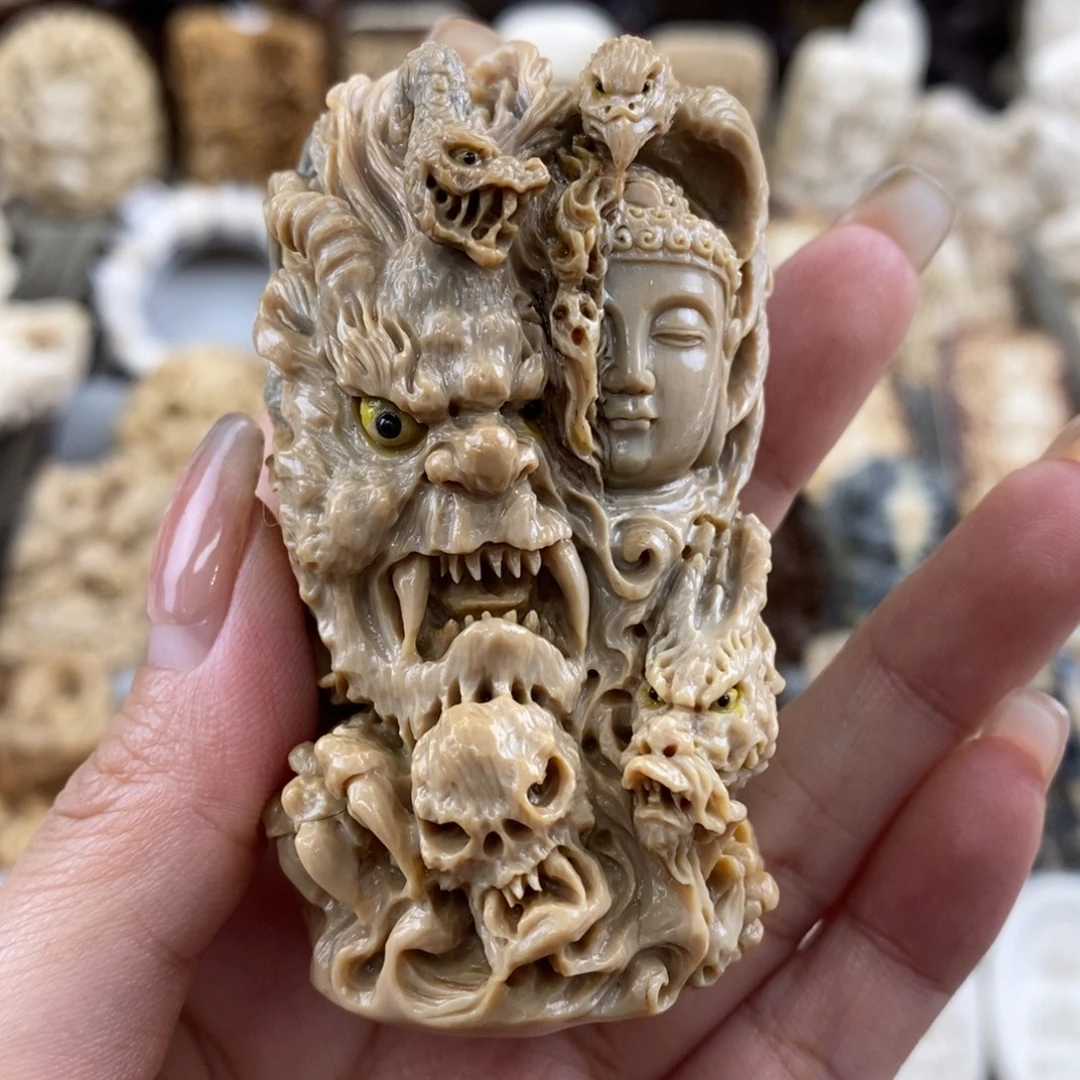 H***吊坠白玉菩提一念之间