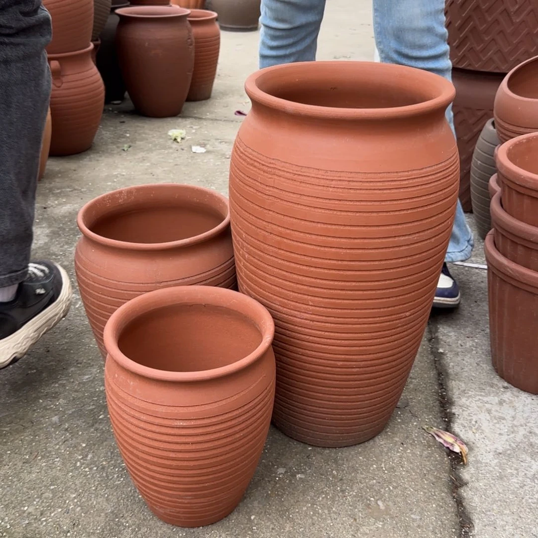 紫砂花盆口25高50口21高31口20高26宜兴紫砂