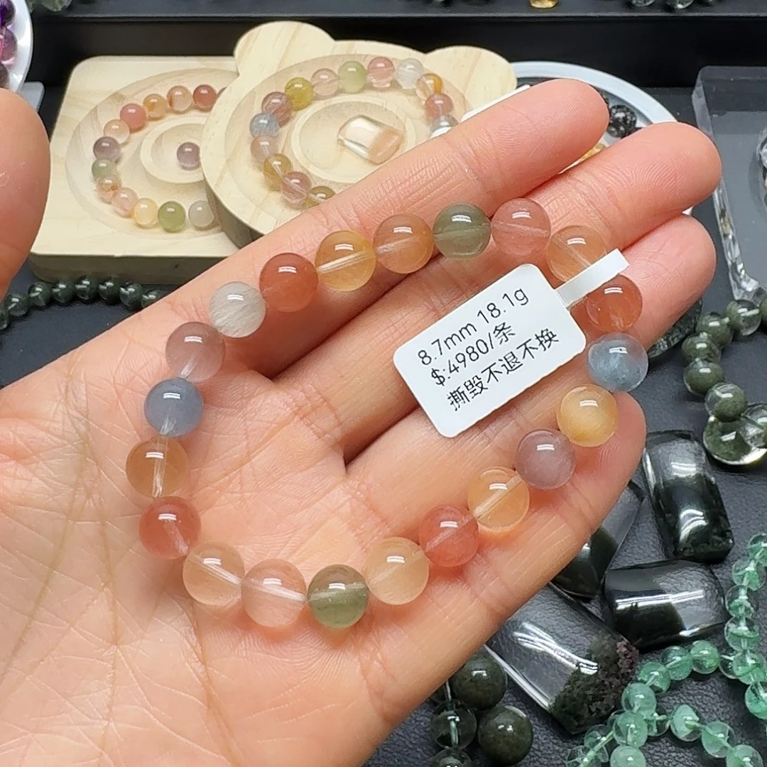 未镶嵌水晶手链水晶