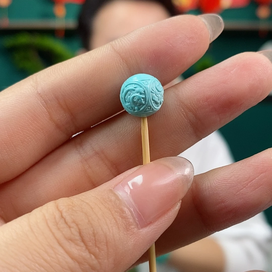 绿松石珠宝奇石未镶嵌亦*