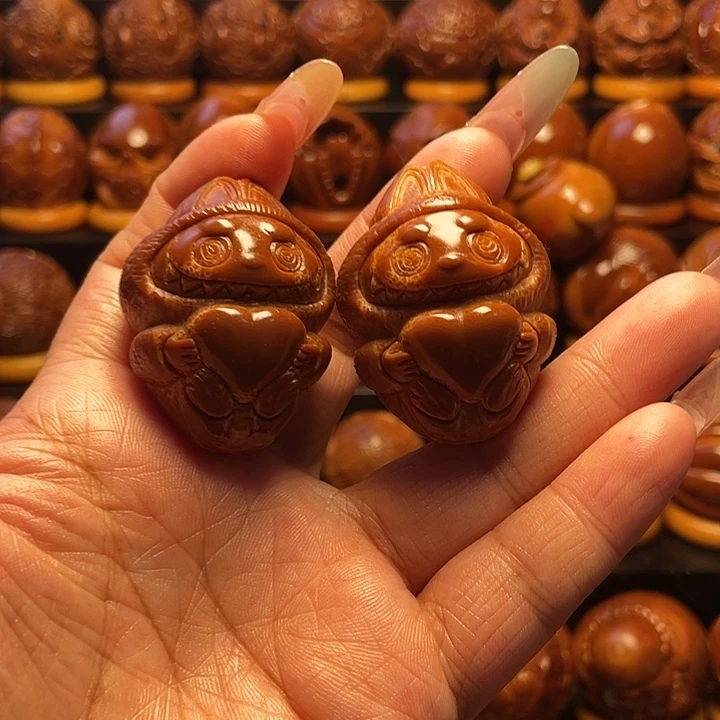 橄榄核把件橄榄雕刻