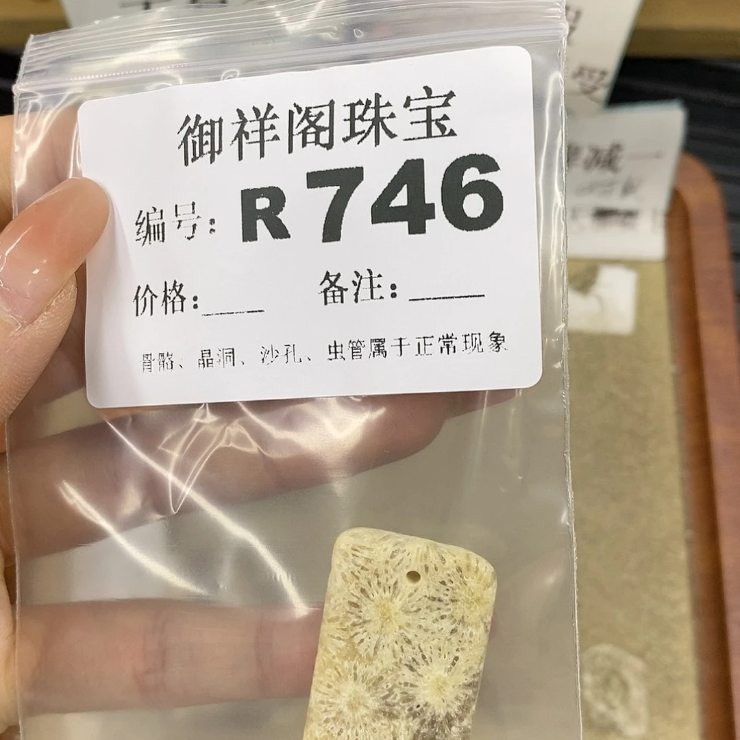 硅化珊瑚（珊瑚玉）未镶嵌颈饰不***友