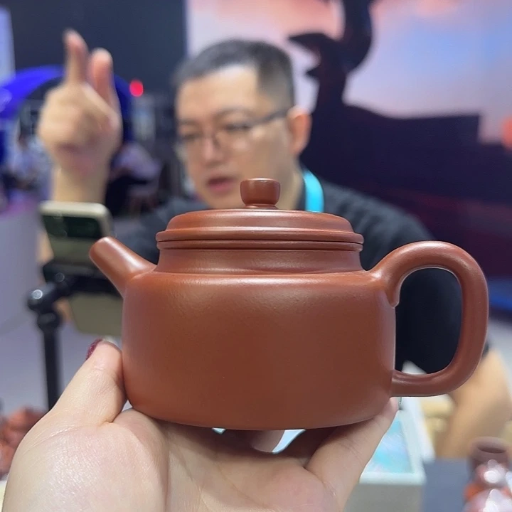 茶杯紫砂朱泥德钟   190CC
