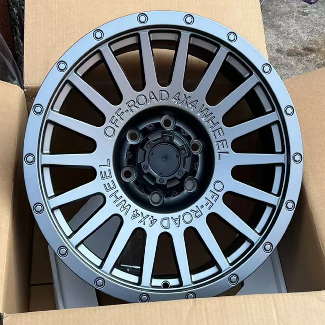 17寸越野轮毂汽车轮毂18寸越野轮毂适用霸道，酷鲁泽5孔6孔车型