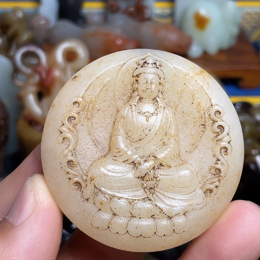 未镶嵌和田玉挂件