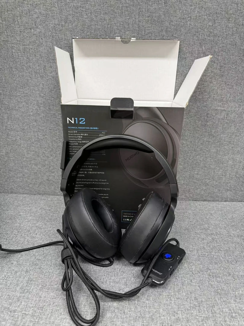 准新品 其他 全新狼博旺N12掉皮耳机带声卡单USB接口7.1声道