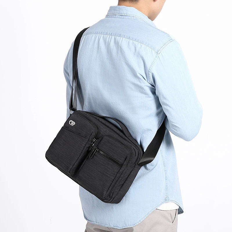 GOLF/高尔夫时尚百搭防泼水运动单肩包男包休闲大容量斜挎背包男