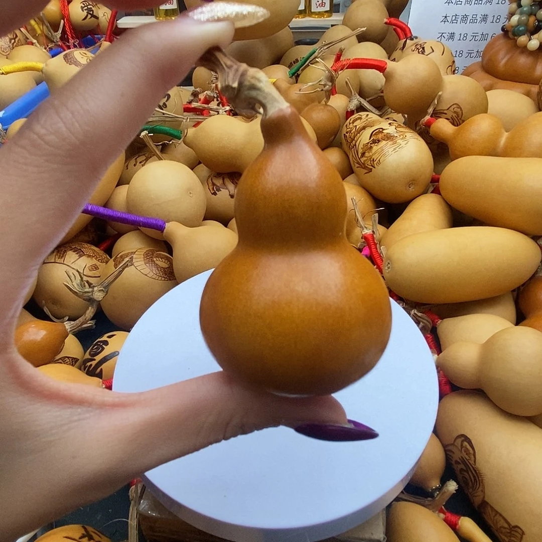 ****峰香榧木葫芦工艺品