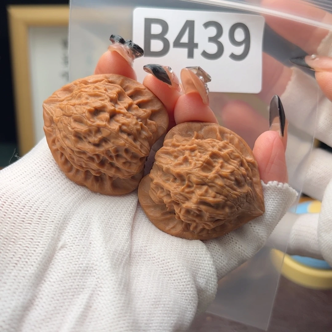 把件文玩核桃38七步沟b439