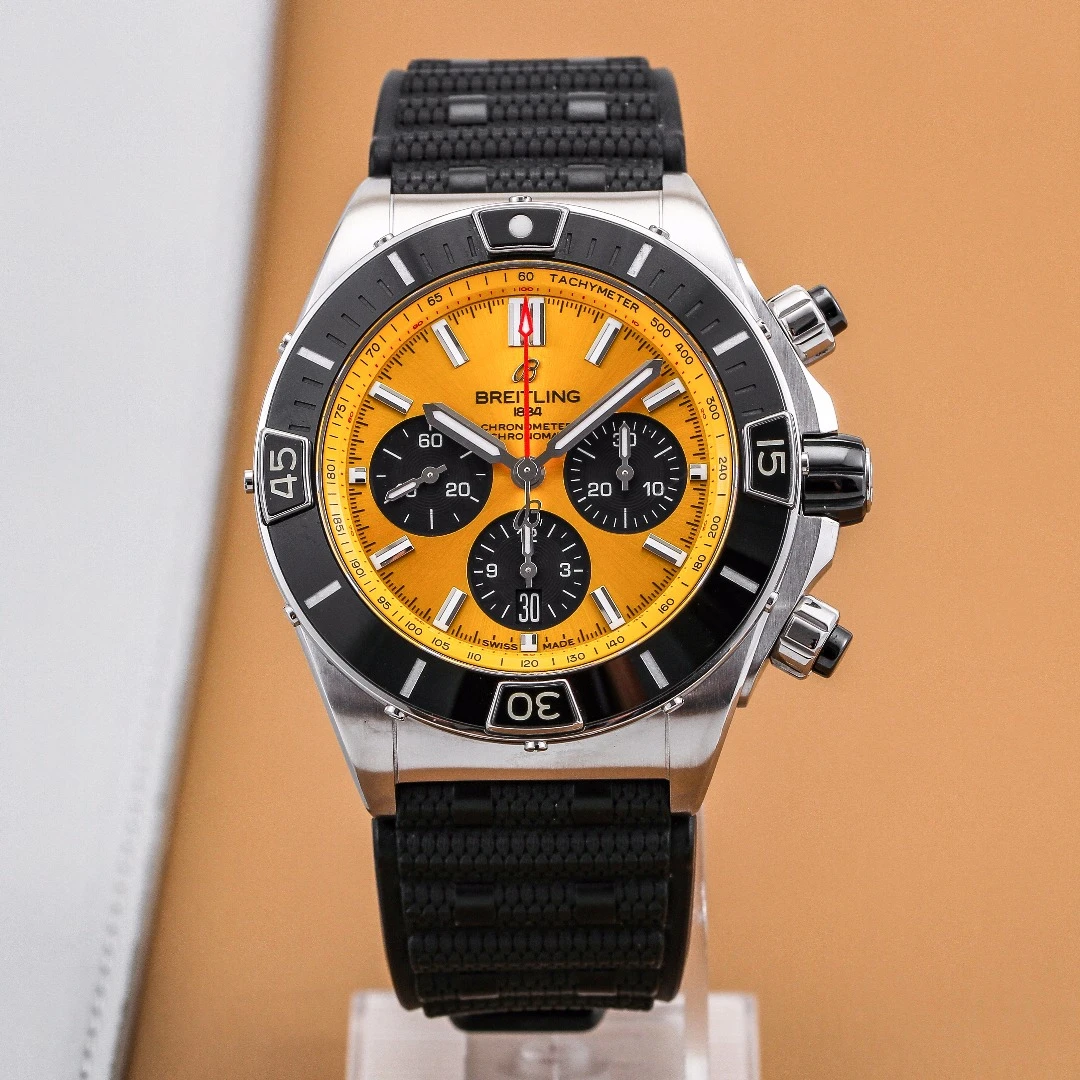 99新 BREITLING/百年灵 机械计时AB01364A1I1S1 灵虎限量版男手表