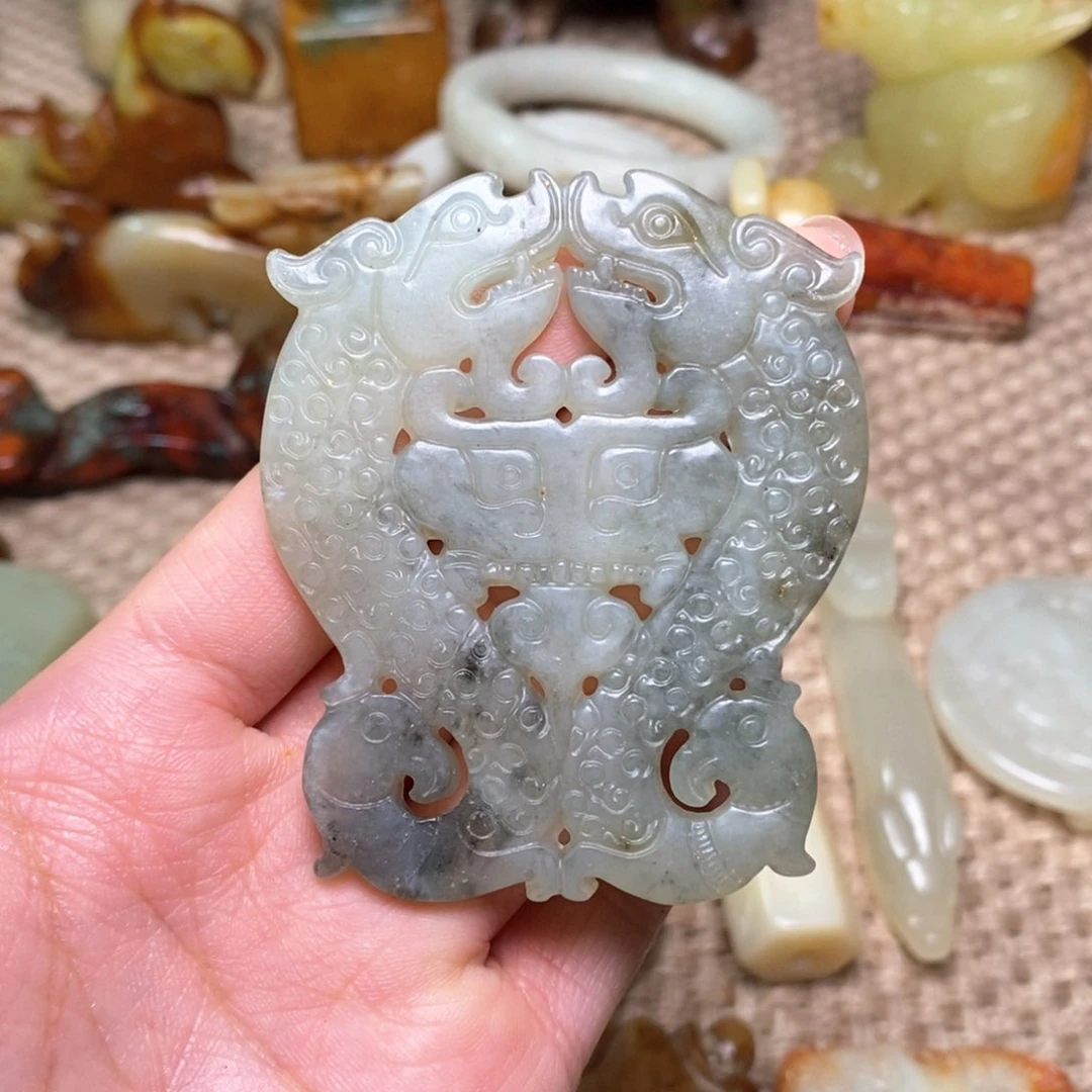 白玉菩提吊坠白玉菩提白玉菩提摆件