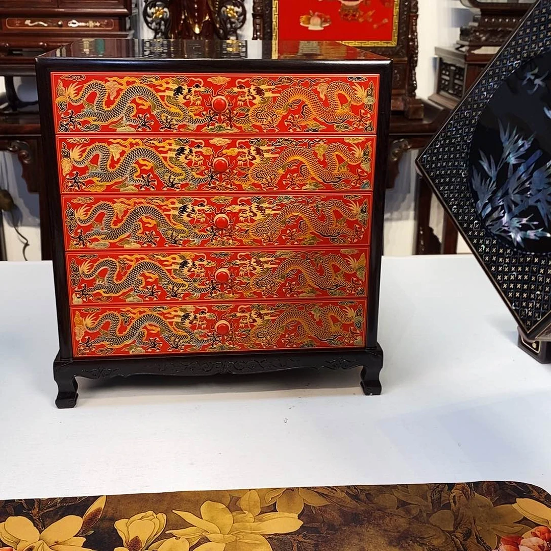 黑酸枝木类成套家具柳*紫光檀柜子