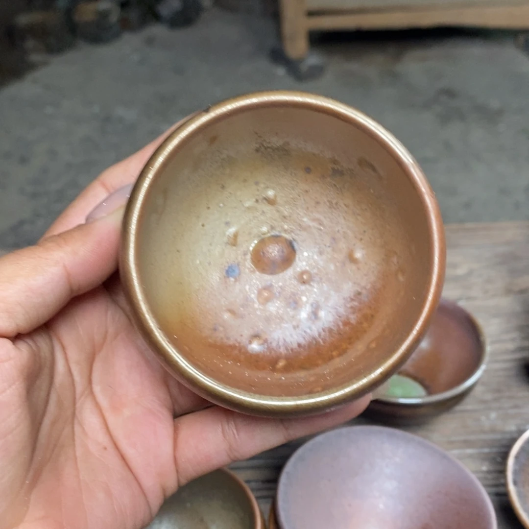 蓝***天杯浪鬼柴烧 无忌系列 鼓包