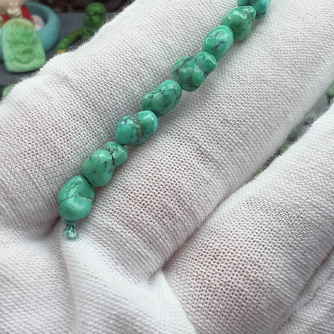 绿松石菜籽黄绿松石Z未镶嵌