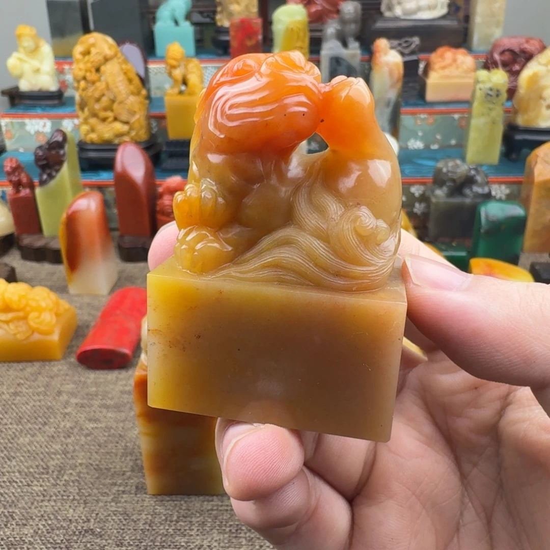 更***亭印石昌化石昌化红花187