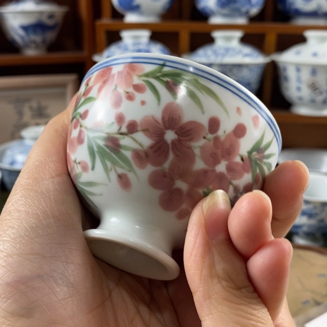 瓷片景德镇陶瓷手绘茶器259