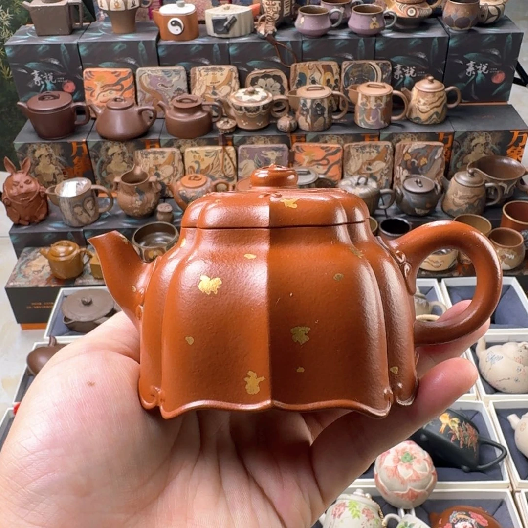 茶壶紫砂200cc原矿精工半手