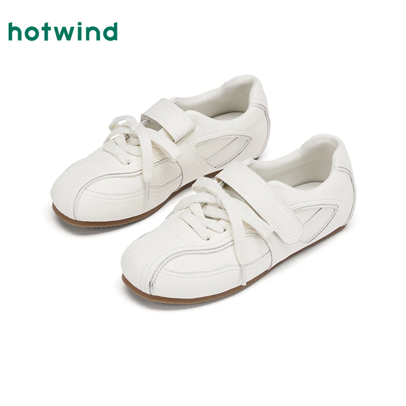 热风2025年春季新款女士时尚休闲鞋H11W25132