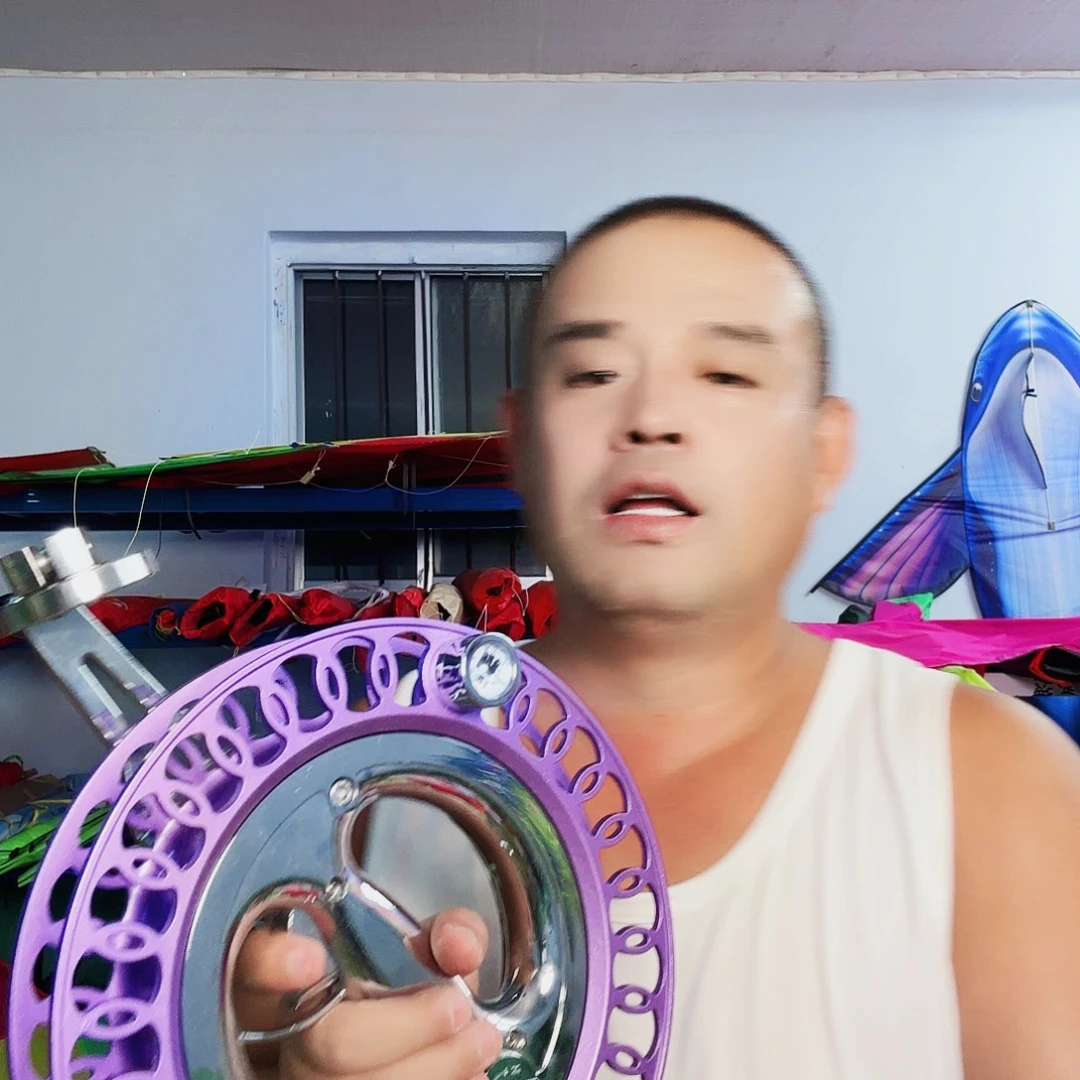 乐***观风筝轮合金轮紫色28