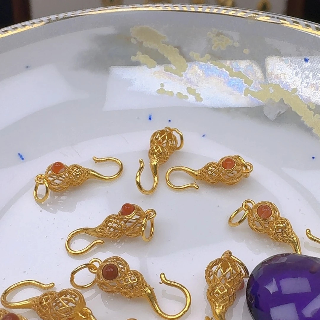 颈饰银S925镶嵌紫晶紫水晶925镶嵌32