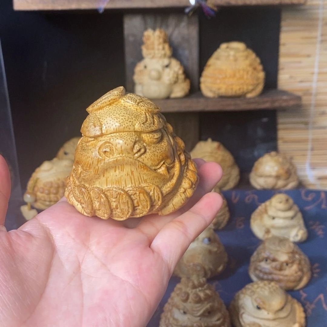 香榧木竹根雕作品欣赏
