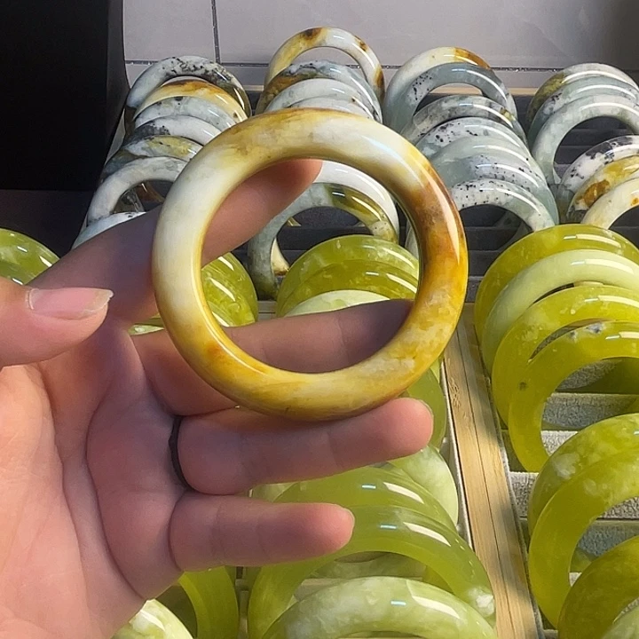 查罗石合金手镯（开口镯）