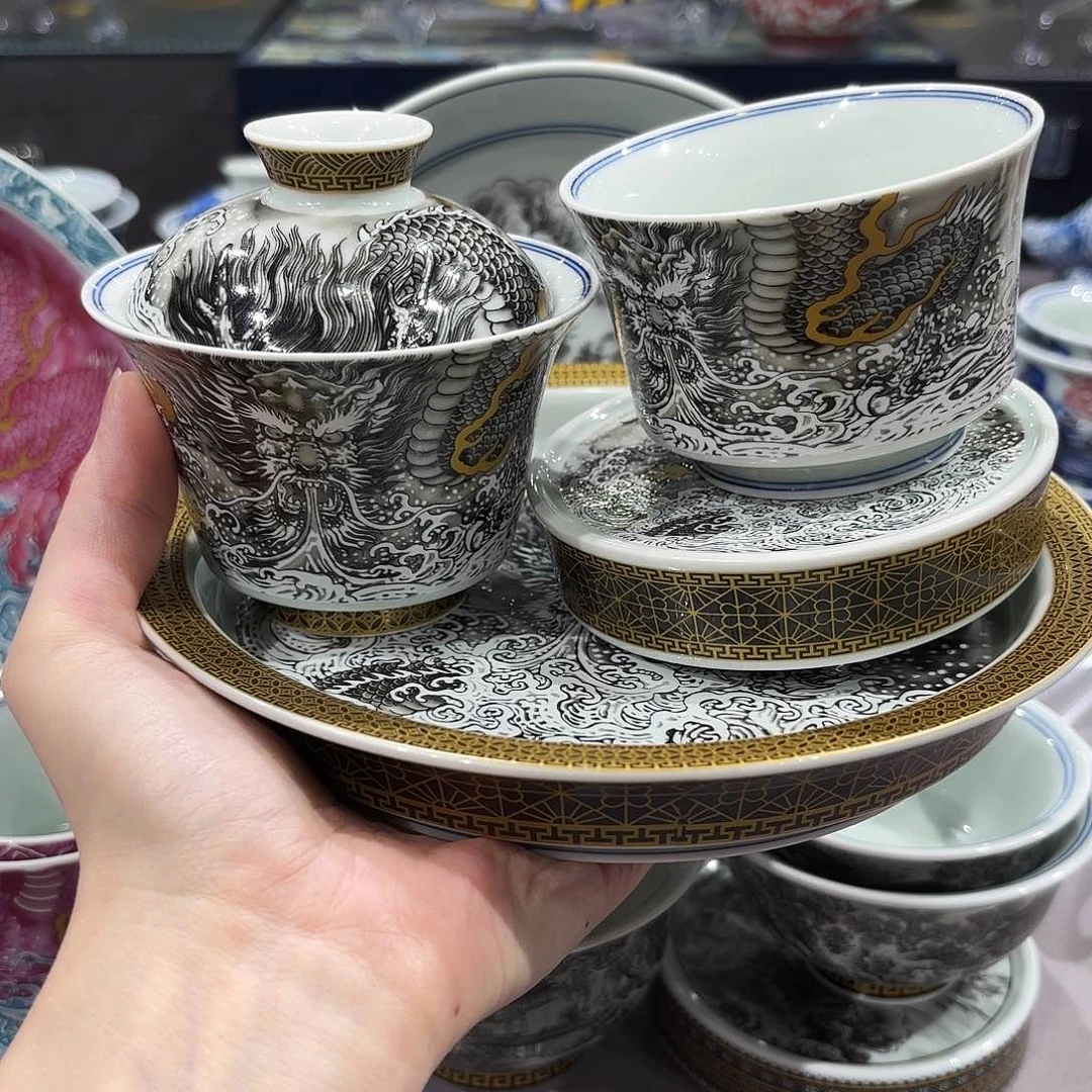 瓷片景德镇瓷器艺术半手