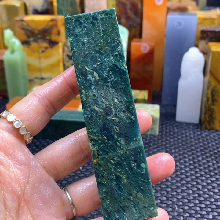 广东石青田石印章石