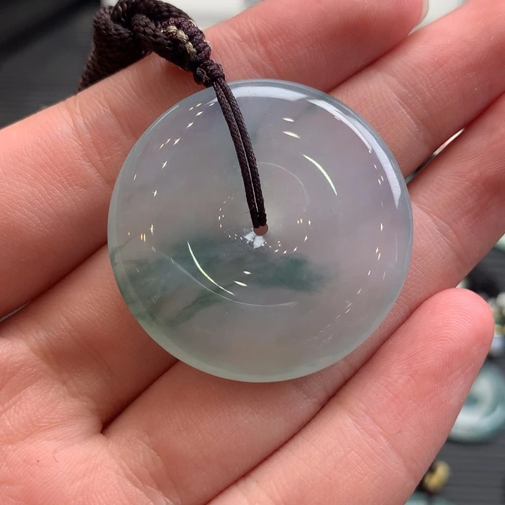 翡翠未镶嵌颈饰35