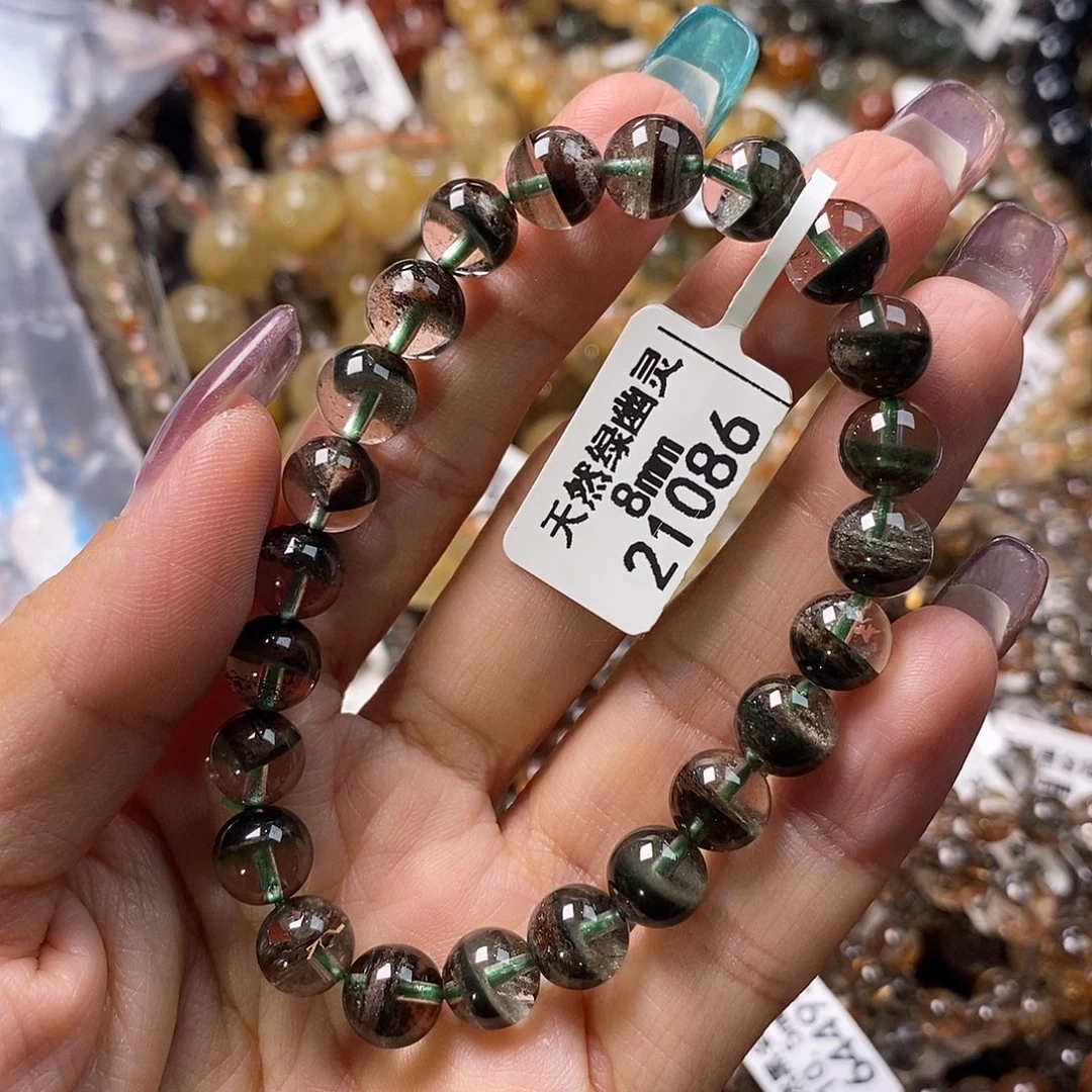 未镶嵌水晶手链水