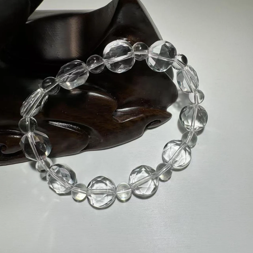 [水晶研究员]  天然白aaa喜玛拉雅水晶20刀工  Z112 多样性发其一