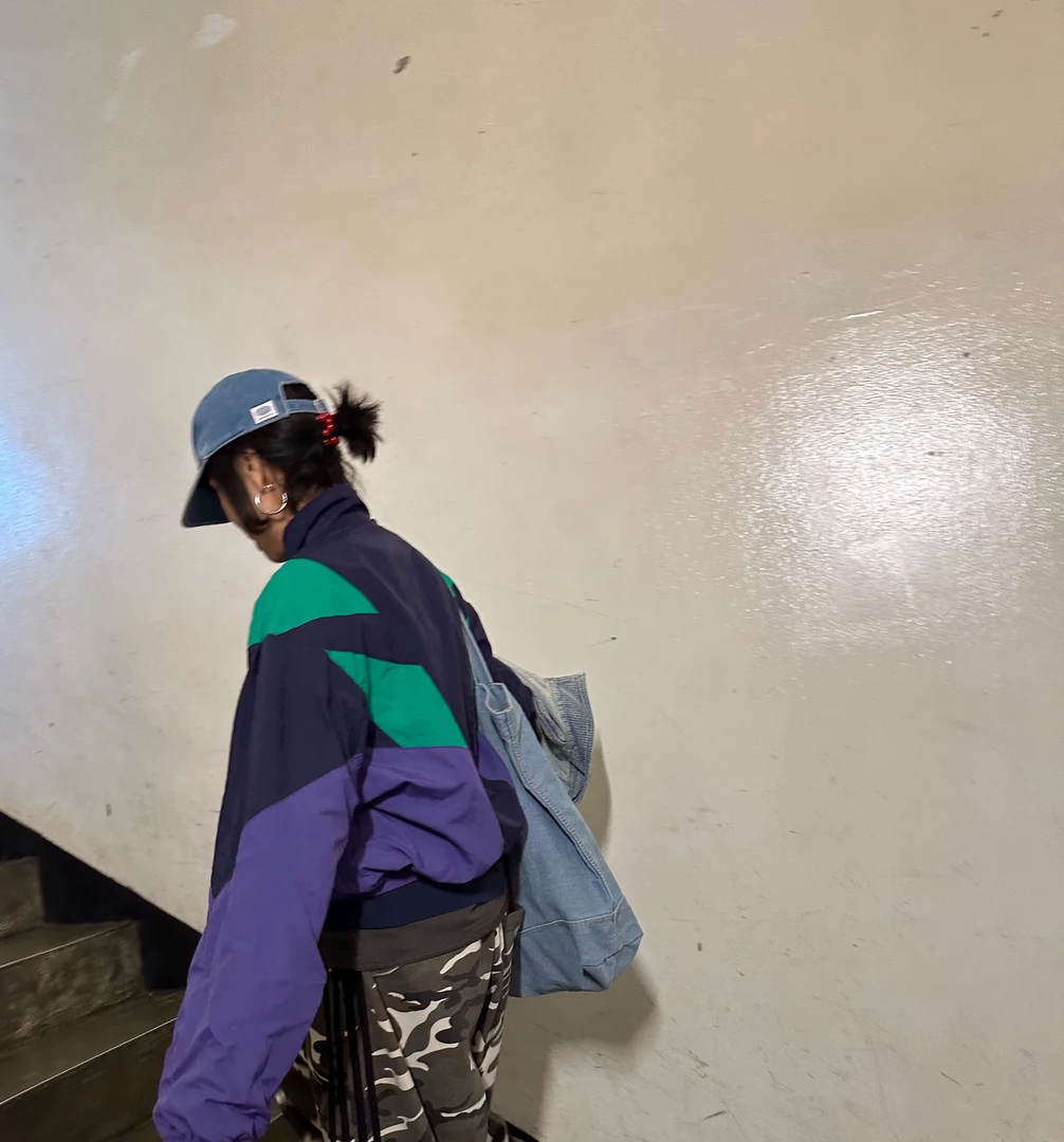 韩国新款拼接冲锋衣夹克外套（no退换）