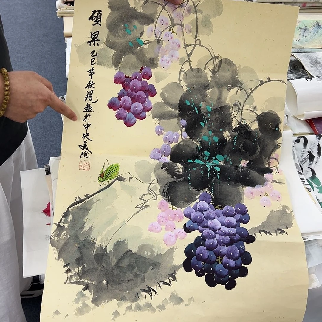 国画纯手绘作品欣赏
