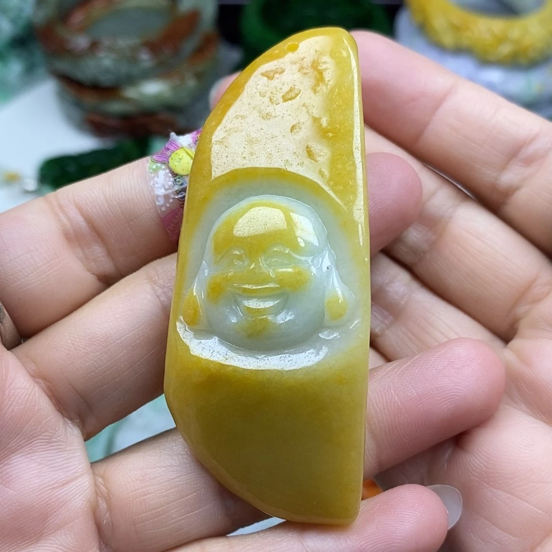 颈饰未镶嵌翡翠牌子