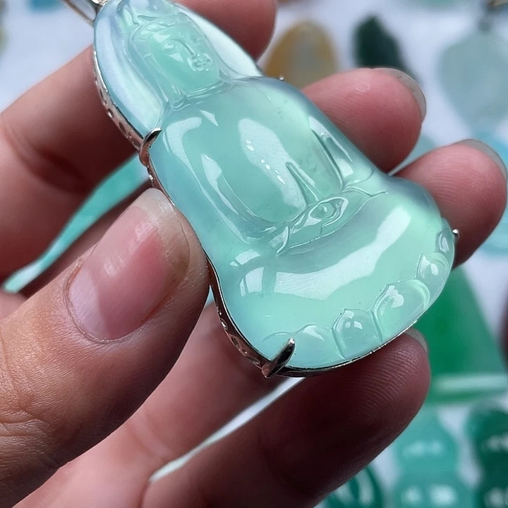 涛素衣观音，晴紫，微绵