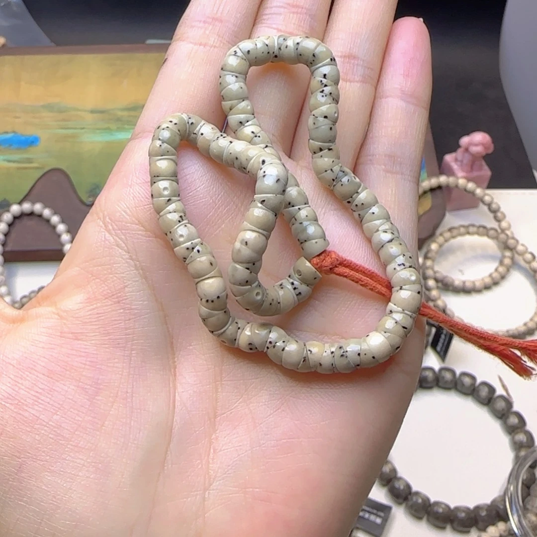 手串星月菩提石玉数星星大肠6手持135颗