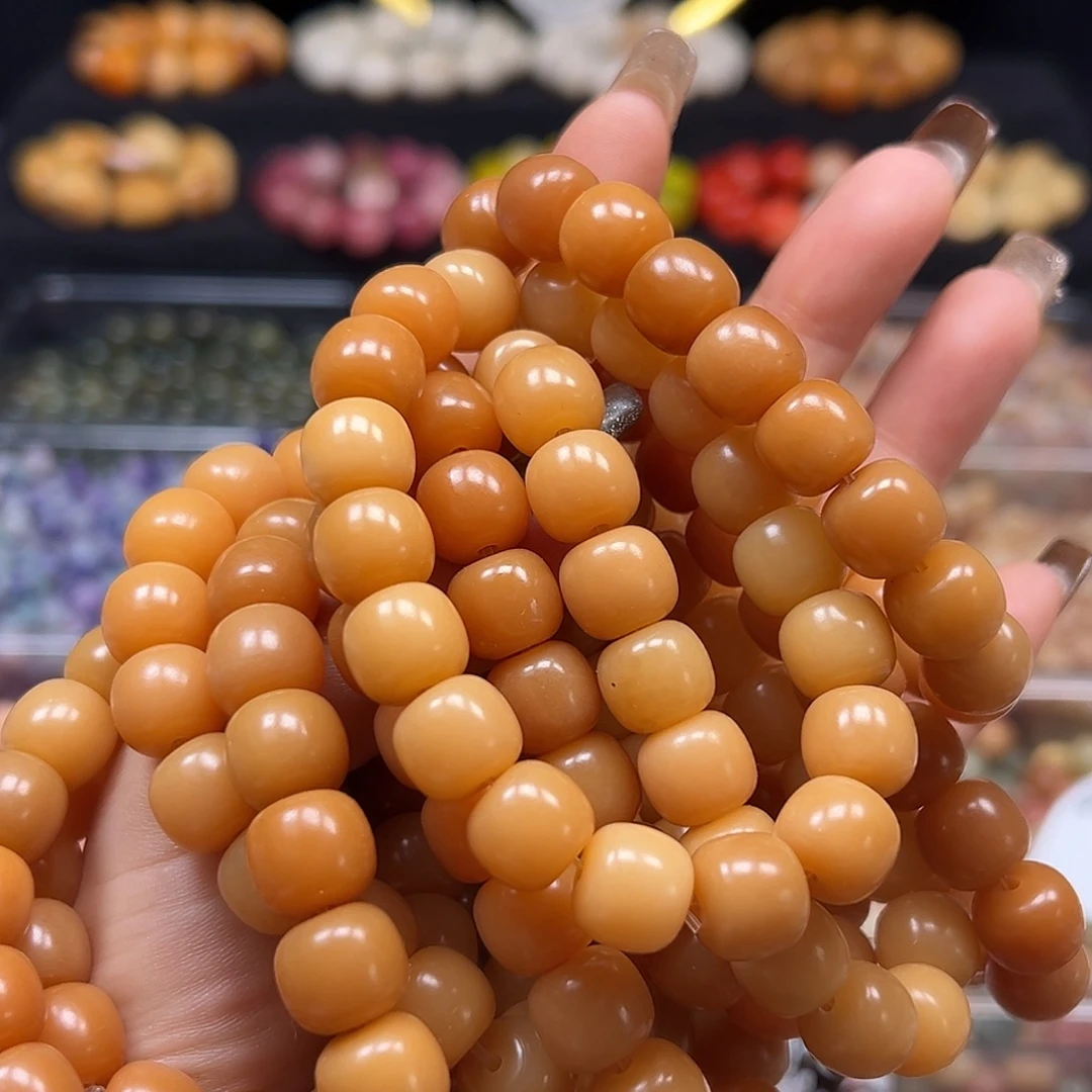 手串菩提根/象牙果卡12老料树王鸡油黄桶10小条