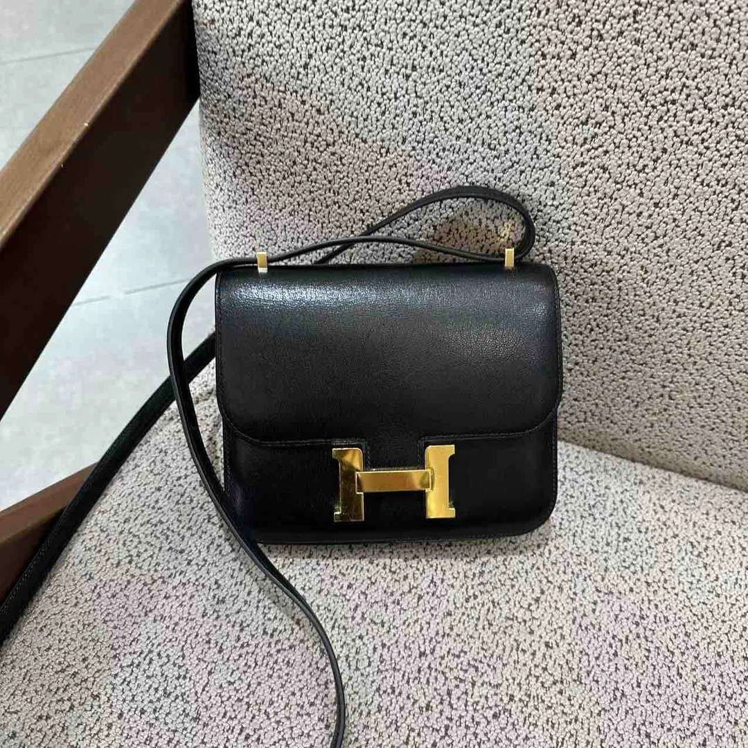 95新 Hermes/爱马仕 Hermes爱马仕黑金康康