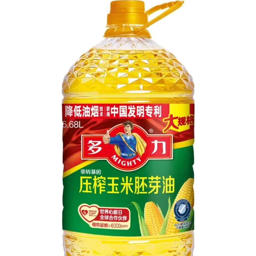 多力非转基因玉米胚芽油 5.68L