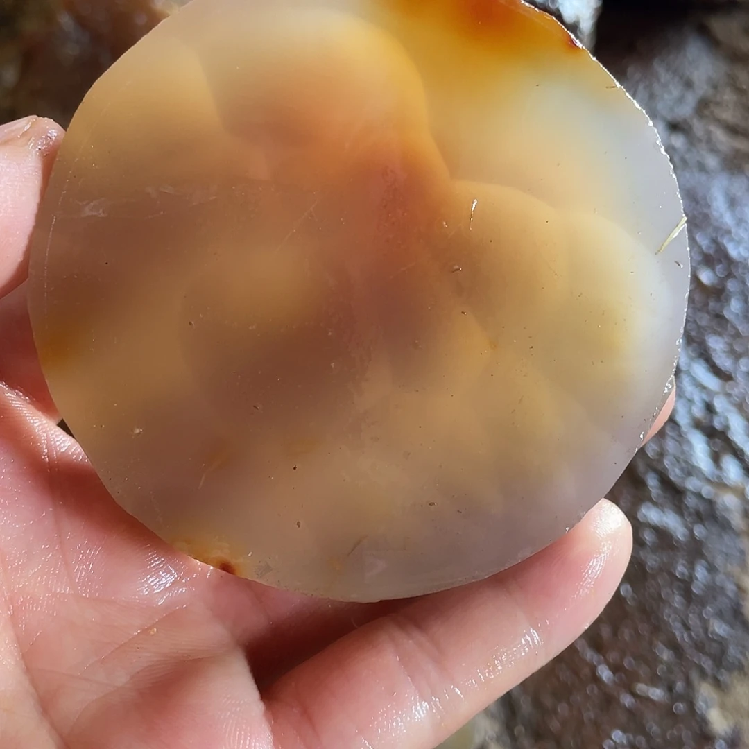 香***定制玛瑙原石切割不退不换