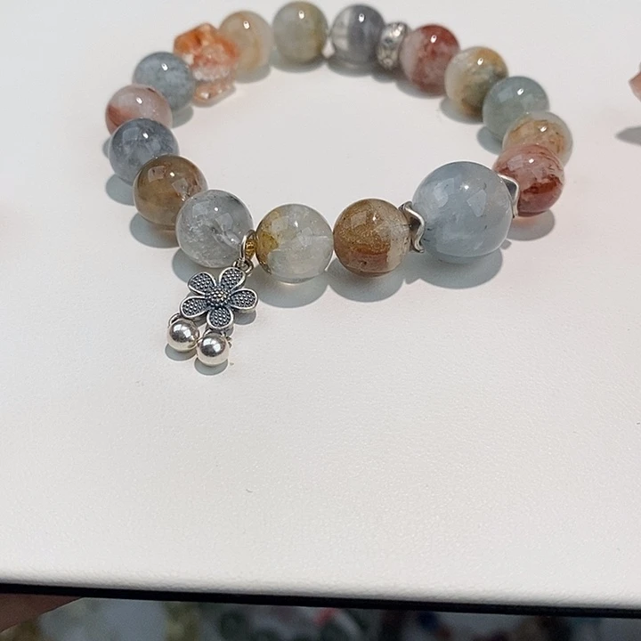 水晶手链未镶嵌幽灵兔毛团团卡10